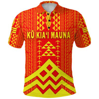Hawaii Ku Kiai Mauna Polo Shirt We Are Mauna Kea Unique Vibes LT8 - Wonder Print Shop