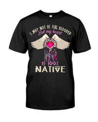 My Heart Blood Native American 3D T Shirt LT10 - Wonder Print Shop