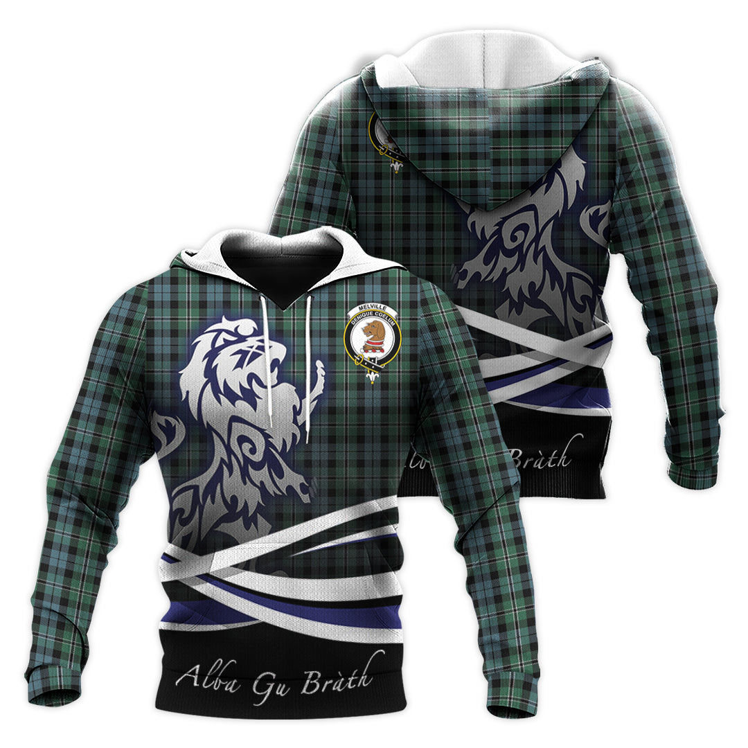 scottish-melville-clan-crest-scotland-lion-tartan-hoodie