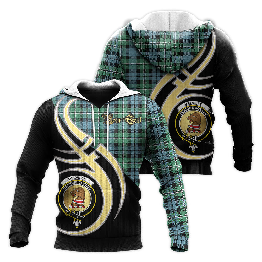 scottish-melville-ancient-clan-crest-believe-in-me-tartan-hoodie