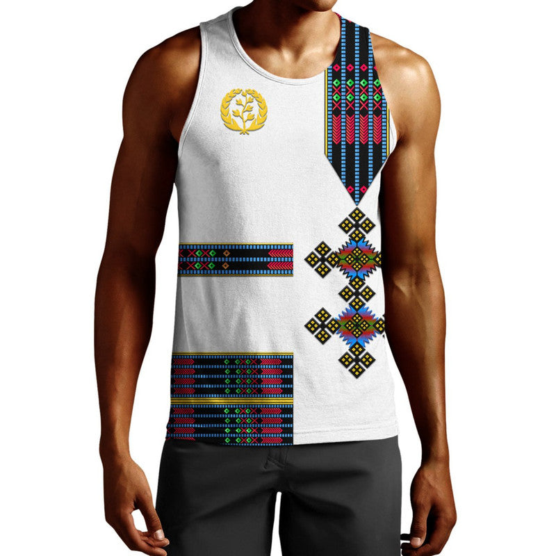 custom-personalised-eritrea-men-tank-top-fancy-simple-tibeb-style-flag-style