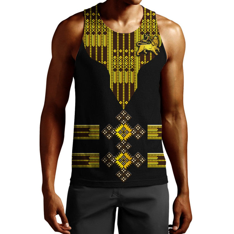 custom-personalised-ethiopia-men-tank-top-ethiopian-lion-of-judah-tibeb-vibes-black