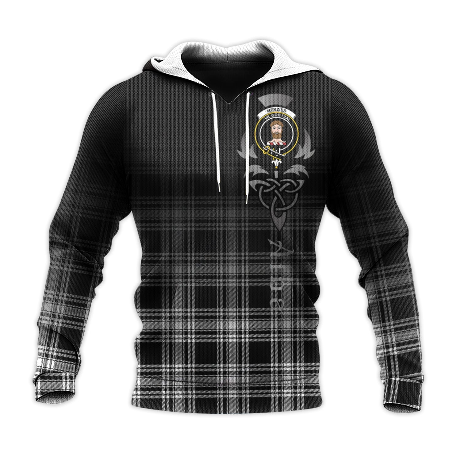 scottish-menzies-black-and-white-clan-crest-alba-celtic-tartan-hoodie