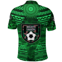 Custom Mighty Greens Polo Shirt Military Football Team Creative Style LT8 - Wonder Print Shop