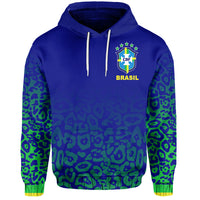 Custom Brazil Hoodie Football 2022 LT6 - Wonder Print Shop