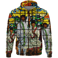 Ethiopia Hoodie, Ethiopian Orthodox - Wonder Print Shop