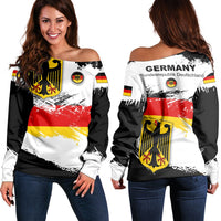 Germany Sweatshirt - Germany Flag Brush - Wonder Print Shop