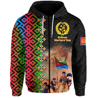 Custom Eritrea Martyrs Day Hoodie EPLF LT6 - Wonder Print Shop