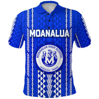 Custom Hawaii Moanalua High School Polo Shirt Simple Style LT8 - Wonder Print Shop