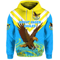 Custom Papua New Guinea Mount Hagen Eagles Hoodie Wamp Nga Rugby Blue, Custom Text And Number LT8 - Wonder Print Shop