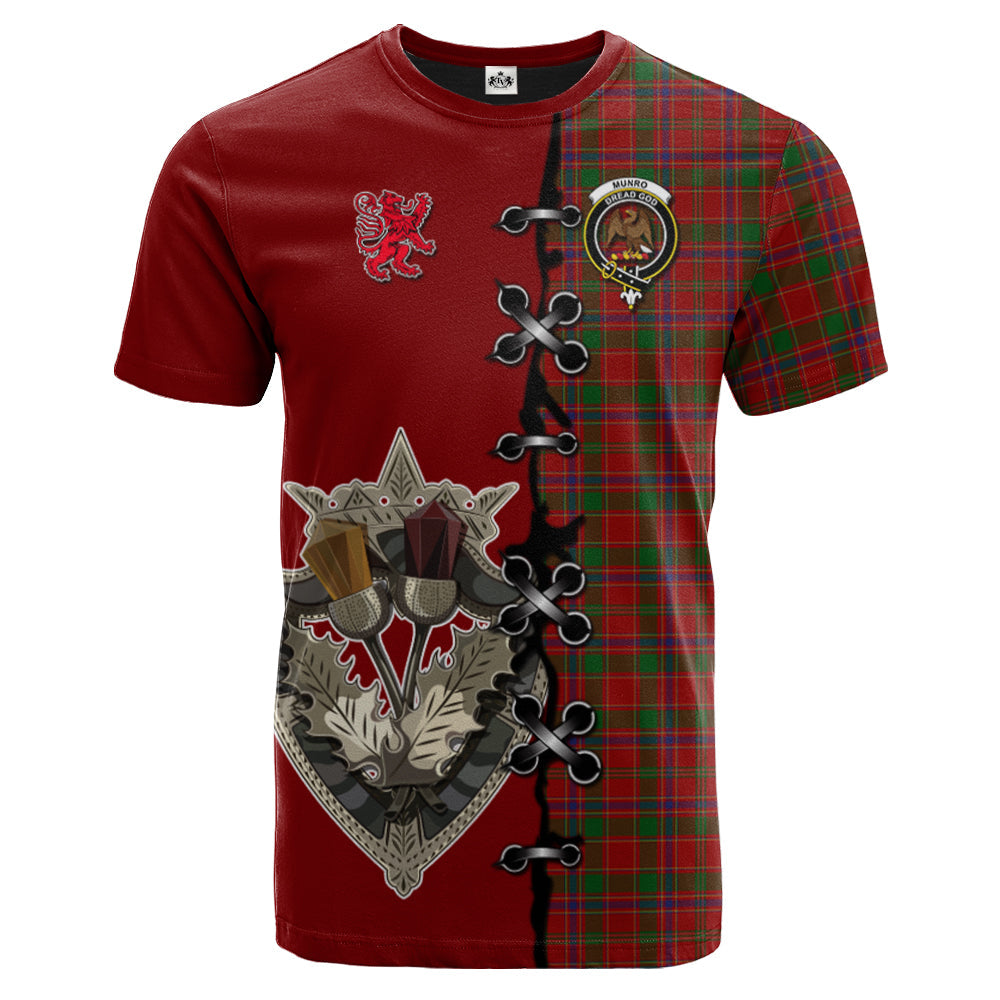 scottish-munro-clan-crest-tartan-lion-rampant-and-celtic-thistle-t-shirt