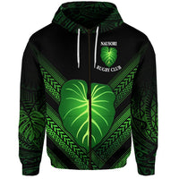 Custom Fiji Nausori Rugby Zip Hoodie Creative Style NO.1, Custom Text And Number LT8 - Wonder Print Shop