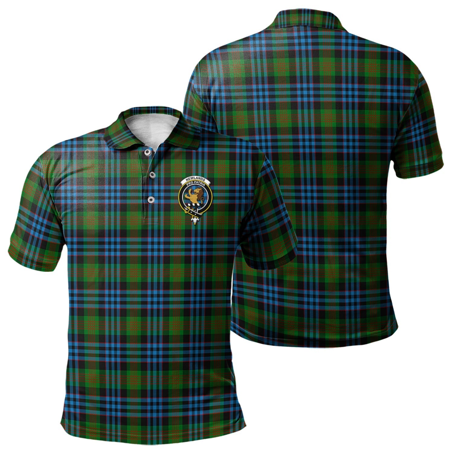 scottish-newlands-of-lauriston-clan-crest-tartan-polo-shirt