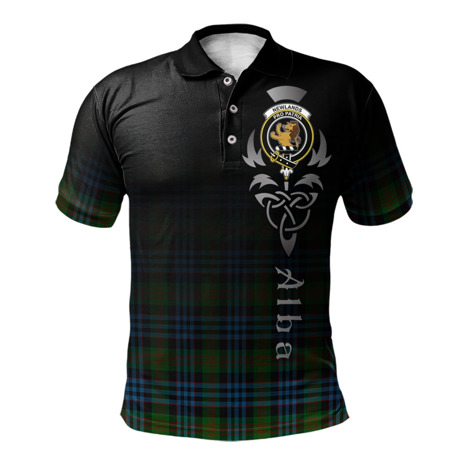 scottish-newlands-of-lauriston-clan-crest-tartan-alba-celtic-polo-shirt