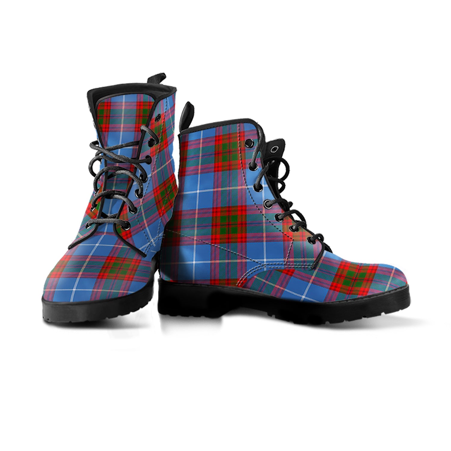 scottish-newton-clan-tartan-leather-boots