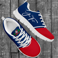 (Custom) Dominican Republic Sneakers Flag Personal Signature - Wonder Print Shop