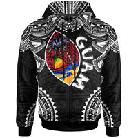 Guam Hoodie Custom Guam independence Day Wish You A Very Happy independence Day With Polynesian Patterns LT10 - Wonder Print Shop