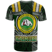 Hawaii Kaimuki High School T Shirt Custom Kaimuki High School Polynesian Pattern T Shirt LT10 - Wonder Print Shop