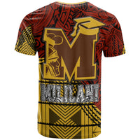 Hawaii Mililani High School Custom T Shirt Mililani High School Polynesian Pattern LT10 - Wonder Print Shop
