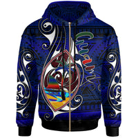 Guam Hoodie Custom Guam independence Day With Hook Polynesian Patterns LT10 - Wonder Print Shop