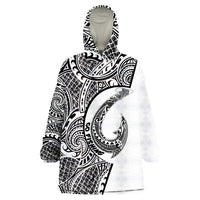 Northern Mariana Islands Hook Tattoo Wearable Blanket Hoodie - Wonder Print Shop