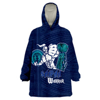 Northern Mariana Islands Saipan Warrior Wearable Blanket Hoodie - Wonder Print Shop