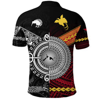 New Zealand Maori Aotearoa Papua New Guinea Polynesian Polo Shirt Together LT8 - Wonder Print Shop