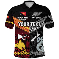 Custom New Zealand Papua New Guinea Polynesian Polo Shirt Together LT8 - Wonder Print Shop