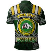 Hawaii Kaimuki High School Polo Shirt Custom Kaimuki High School Polynesian Pattern Polo Shirt LT10 - Wonder Print Shop