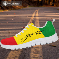 (Custom) Ethiopia Sneakers Flag Lion Personal Signature - Wonder Print Shop