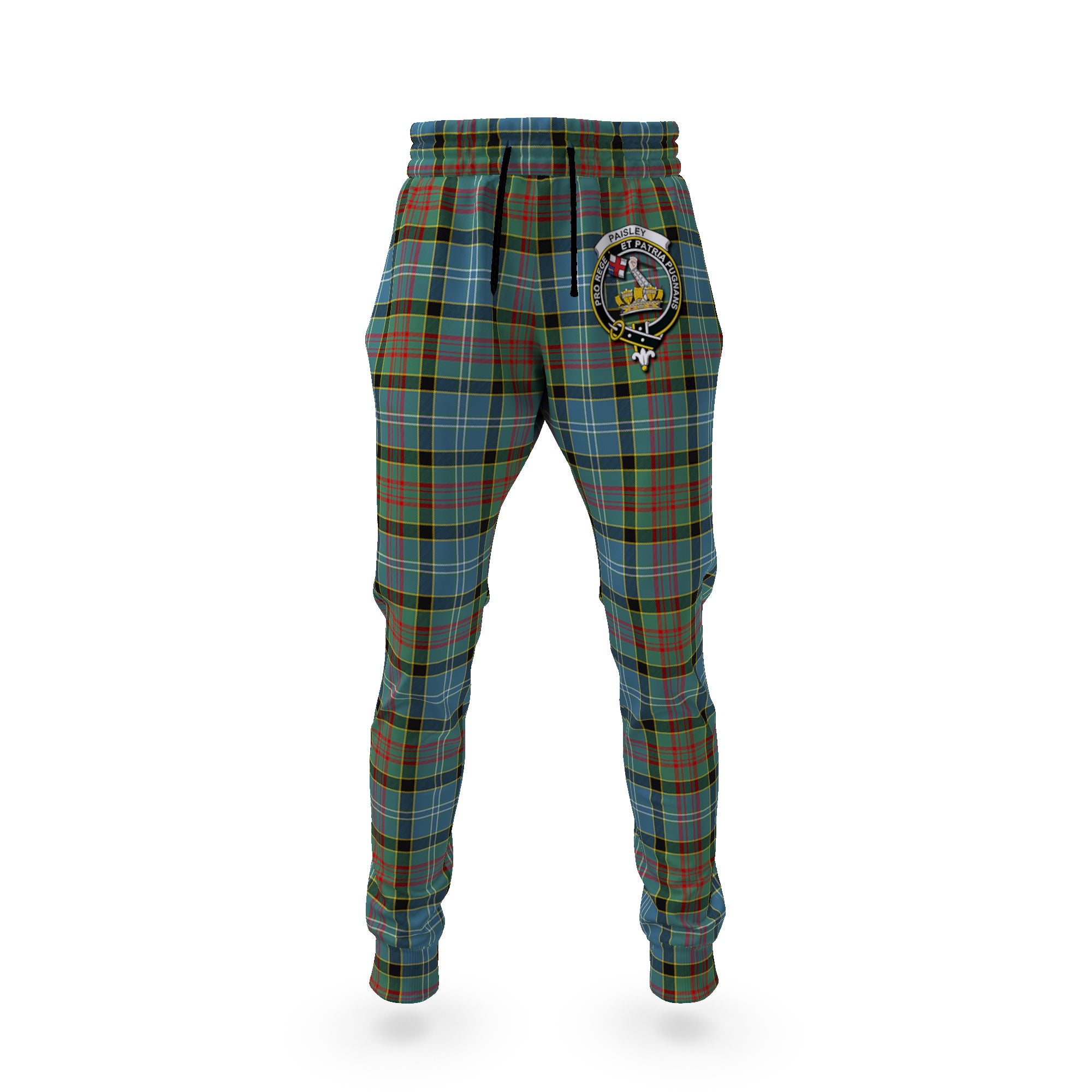 scottish-paisley-clan-crest-tartan-jogger-pants