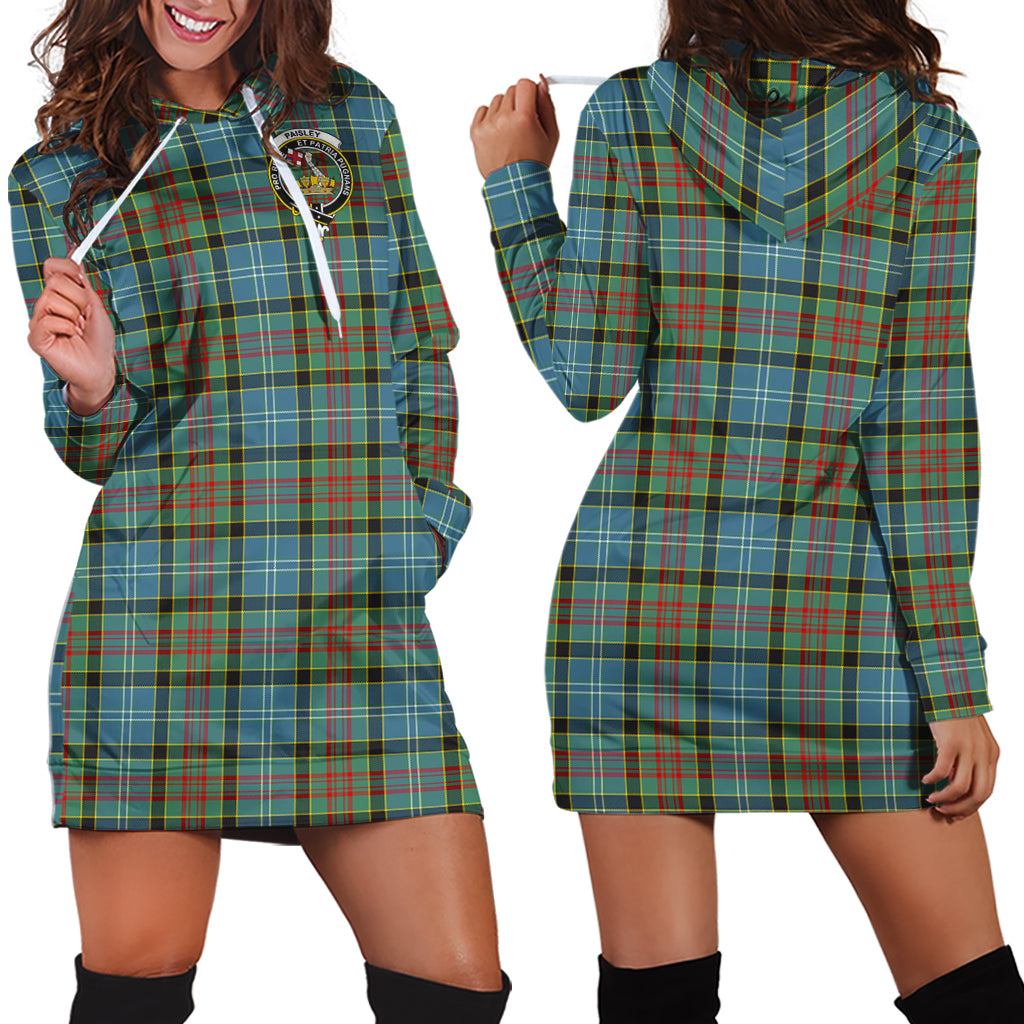 scottish-paisley-clan-crest-tartan-hoodie-dress