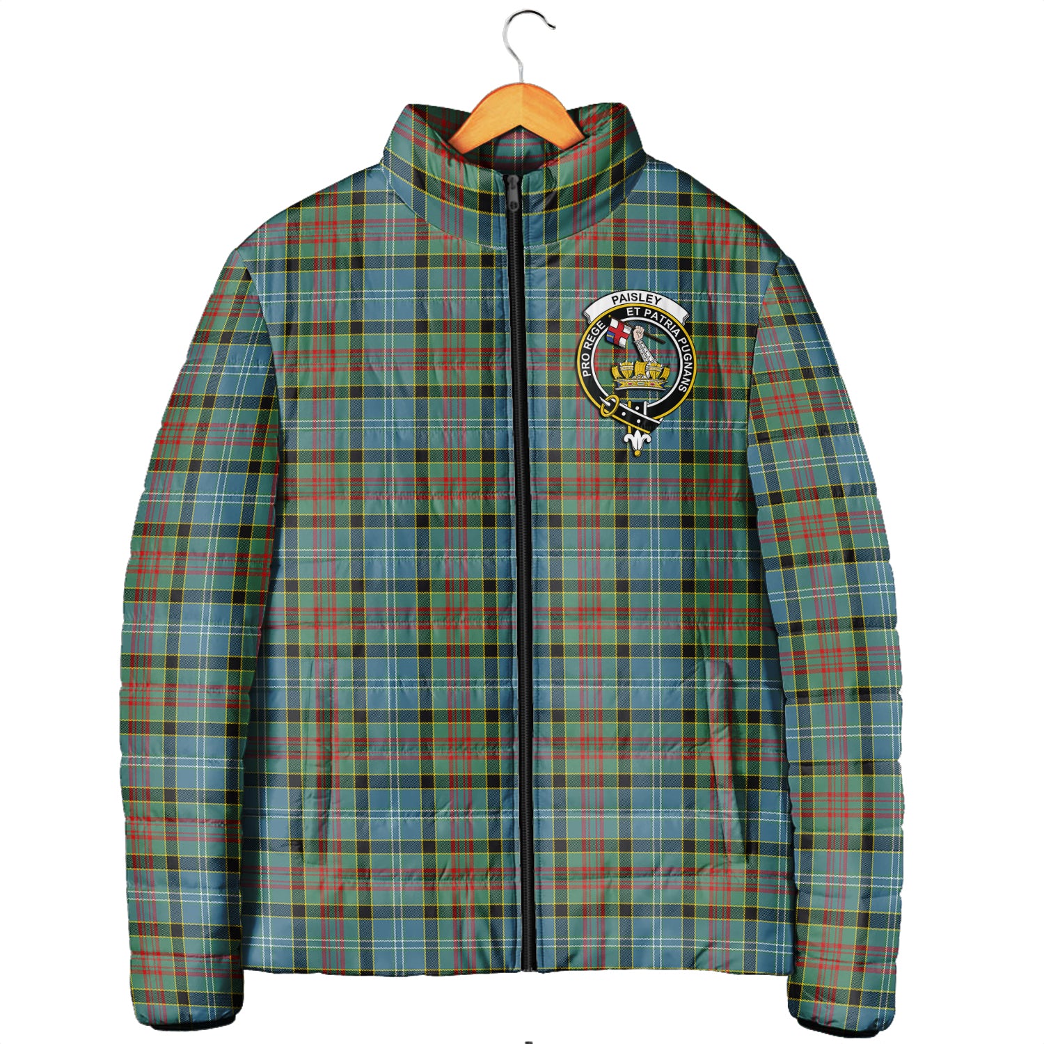 scottish-paisley-clan-crest-tartan-padded-jacket