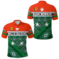 (Willie Buleuru Bush worker) Penama Province Polo Shirt Vanuatu Pattern Unique Style LT8 - Wonder Print Shop