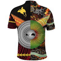 Papua New Guinea Australia Polo Shirt Together LT8 - Wonder Print Shop