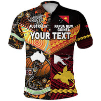 Custom Papua New Guinea Australia Polo Shirt Together LT8 - Wonder Print Shop