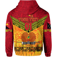 Custom Papua New Guinea Kumuls Hoodie Simple Style Red Vibes LT8 - Wonder Print Shop