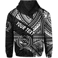 Custom FSM Pohnpei Zip Hoodie Original Style Black LT8 - Wonder Print Shop