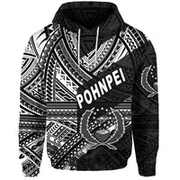 Custom FSM Pohnpei Hoodie Original Style Black LT8 - Wonder Print Shop