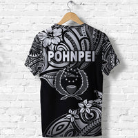 FSM Pohnpei T Shirt Unique Vibes Black LT8 - Wonder Print Shop