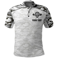 Custom Darts Polo Shirt Army Style No.1 LT6 - Wonder Print Shop