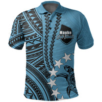 Cook Islands Mauke Polynesian Polo Shirt LT6 - Wonder Print Shop