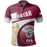 Custom Qatar Polo Shirt Football 2022 Basic Style LT6 - Wonder Print Shop