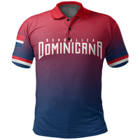 (Custom And Number) Baseball 2023 Dominicana Polo Shirt LT6 - Wonder Print Shop