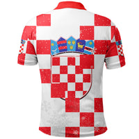 Croatia Christmas Santa Claus Dabbing Polo Shirt Replica Football Jersey LT6 - Wonder Print Shop