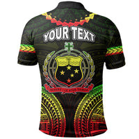 Custom Samoa Ula Nifo Tribal Polo Shirt Reggage Style LT6 - Wonder Print Shop