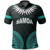 Custom Samoa Ula Nifo Tribal Polo Shirt Green Style LT6 - Wonder Print Shop