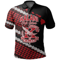 Custom Kalani High School Hawaii Polo Shirt LT6 - Wonder Print Shop