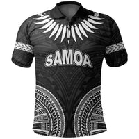 Custom Samoa Ula Nifo Tribal Polo Shirt White Style LT6 - Wonder Print Shop
