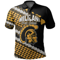 Custom Mililani High School Hawaii Polo Shirt LT6 - Wonder Print Shop
